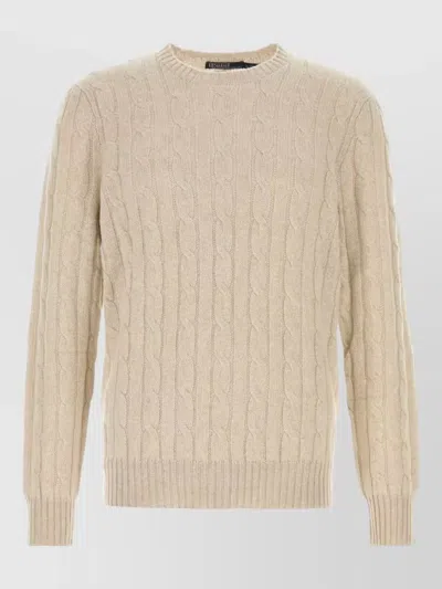 Polo Ralph Lauren Beige Crew Neck Sweaters