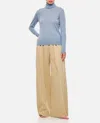 Polo Ralph Lauren Cashmere Turtleneck Sweater In Powder Blue
