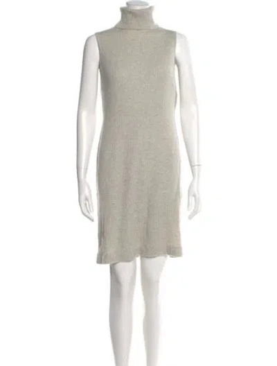 Pre-owned Polo Ralph Lauren Cashmere Turtleneck Sweater In Neutral