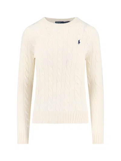 Polo Ralph Lauren Cashmere-wool Sweater In White
