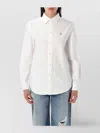 Polo Ralph Lauren Casual Button-up Shirt With Long Sleeves In White