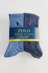 Polo Ralph Lauren Casual Crew Sock 6-pack In Blue, Men's At Urban Outfitters