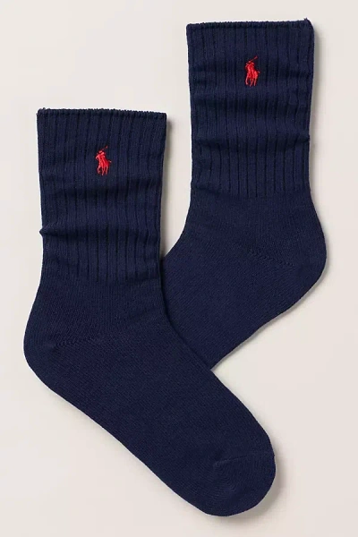 Polo Ralph Lauren Casual Crew Socks In Blue
