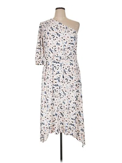 Pre-owned Polo Ralph Lauren Casual Dress In White