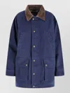 Polo Ralph Lauren Casual Jacket With Corduroy Collar And Pockets