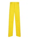 Polo Ralph Lauren Full Length Trousers With Belt Loops And Back Pocket In Yellow