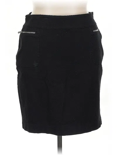 Pre-owned Polo Ralph Lauren Casual Skirt In Black