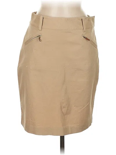 Pre-owned Polo Ralph Lauren Casual Skirt In Brown