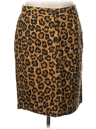 Pre-owned Polo Ralph Lauren Casual Skirt In Brown
