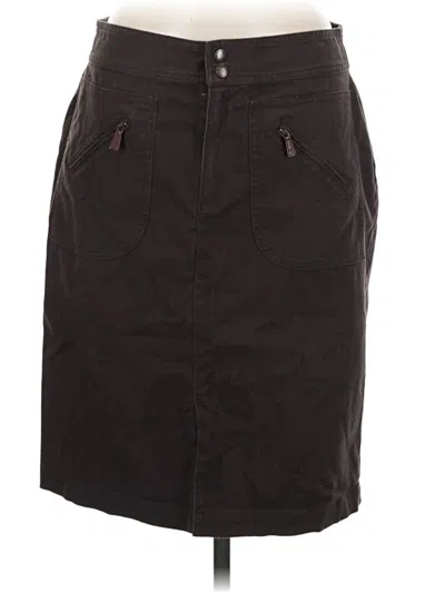 Pre-owned Polo Ralph Lauren Casual Skirt In Brown