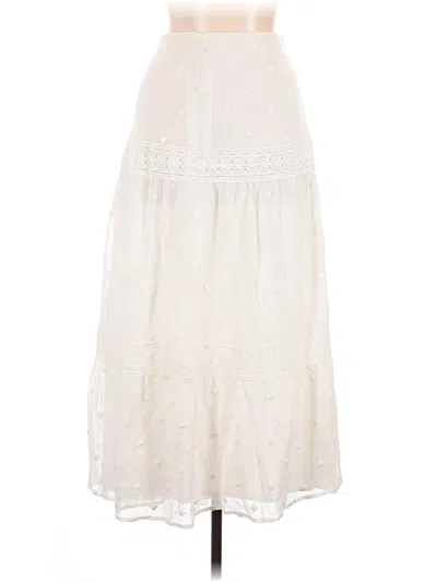 Pre-owned Polo Ralph Lauren Casual Skirt In Ivory