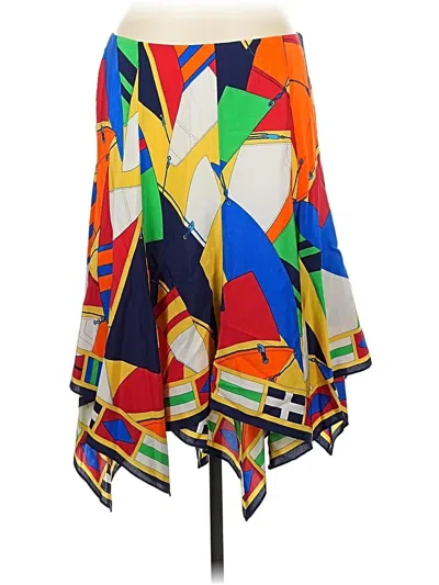 Pre-owned Polo Ralph Lauren Casual Skirt In Orange