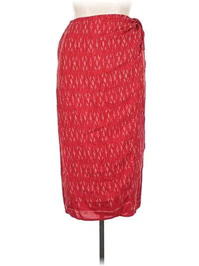 Pre-owned Polo Ralph Lauren Casual Skirt In Red