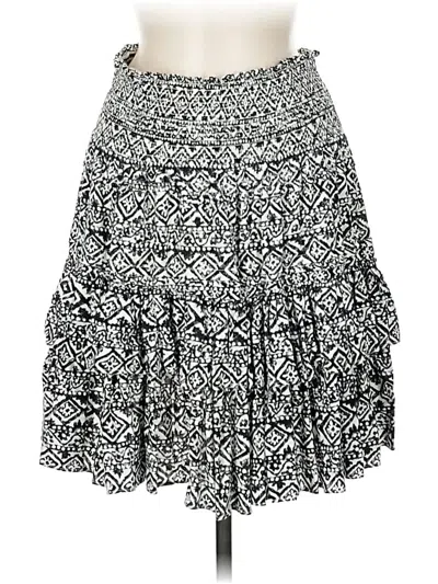 Pre-owned Polo Ralph Lauren Casual Skirt In Silver