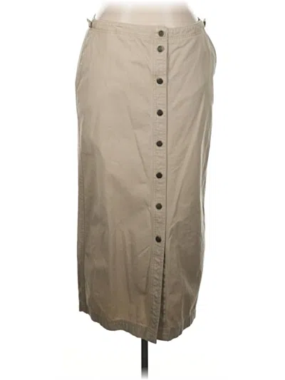 Pre-owned Polo Ralph Lauren Casual Skirt In Tan