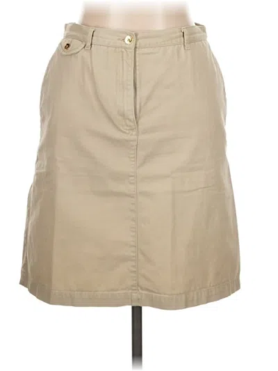 Pre-owned Polo Ralph Lauren Casual Skirt In Tan