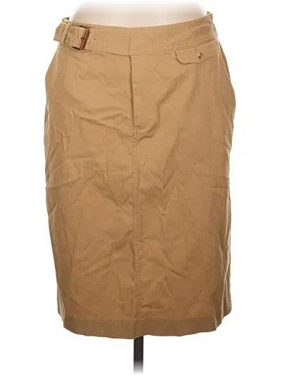 Pre-owned Polo Ralph Lauren Casual Skirt In Tan