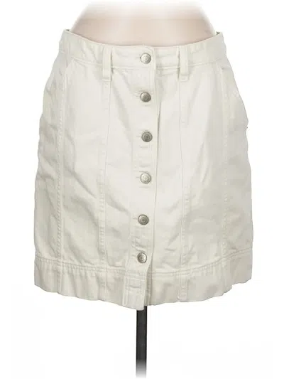 Pre-owned Polo Ralph Lauren Casual Skirt In White