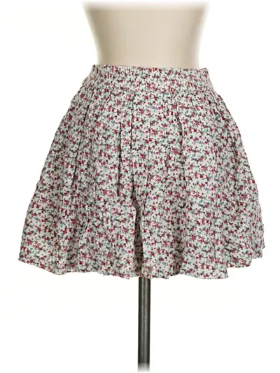 Pre-owned Polo Ralph Lauren Casual Skirt In White