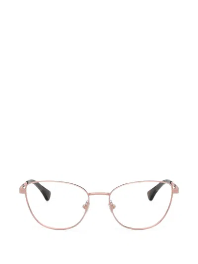 Polo Ralph Lauren Cat-eye Frame Glasses In Transparent