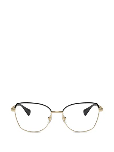 Polo Ralph Lauren Cat-eye-frame Glasses In Gold