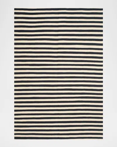 Polo Ralph Lauren Celeste Stripe Hand Woven Rug In Cinder