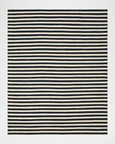 Polo Ralph Lauren Celeste Stripe Hand Woven Rug In Cinder