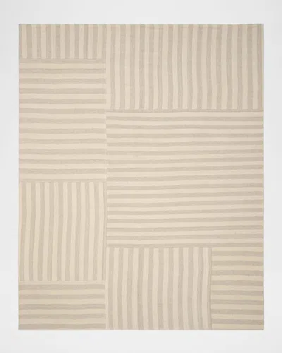 Polo Ralph Lauren Celeste Stripe Hand Woven Rug In Dune