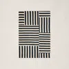 Polo Ralph Lauren Canyon Stripe Patch Rug In Cinder