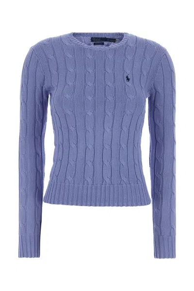 Polo Ralph Lauren Cerulean Blue Cotton Sweater