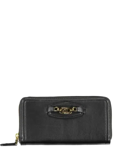 Polo Ralph Lauren Chain Logo Wallet In Black