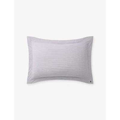 Polo Ralph Lauren Oxford Logo-embroidered Cotton Pillowcase 50cm X 75cm Chalet
