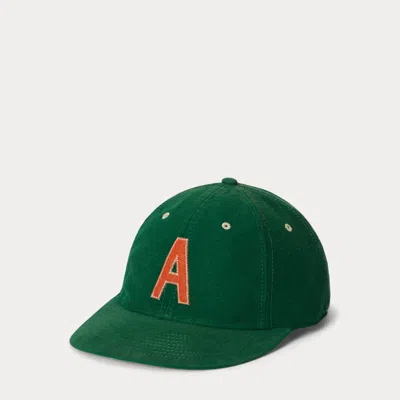 Polo Ralph Lauren Auth Bball Baseball Cap In Green