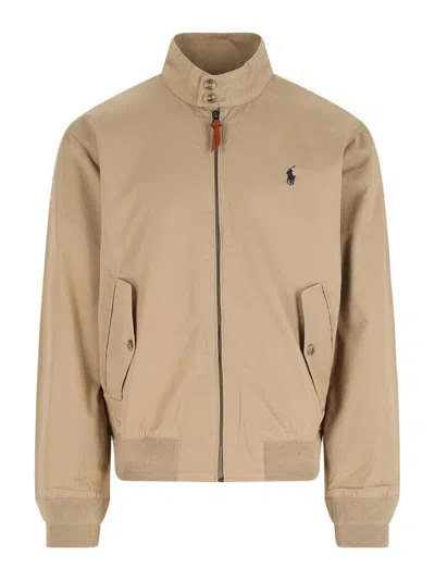 POLO RALPH LAUREN LOGO ZIP JACKET