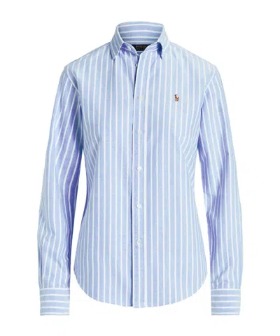 Polo Ralph Lauren Classic-fit Oxford Cotton Shirt In Blue