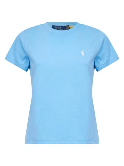 Polo Ralph Lauren Chatham Blue Jersey Classic-fit Crewneck T-shirt