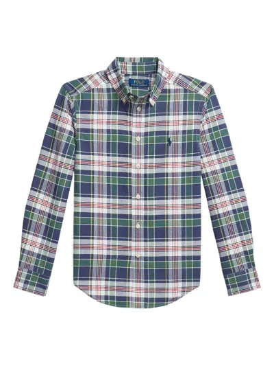 POLO RALPH LAUREN CHECK-PRINT SHIRT