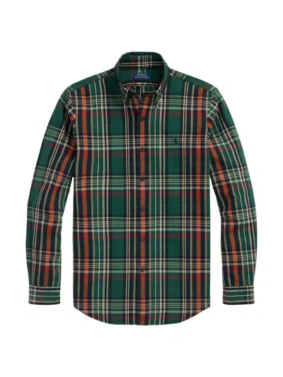 Polo Ralph Lauren Check Shirt In Green