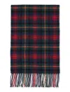 Polo Ralph Lauren Check Wool Scarf In Multi