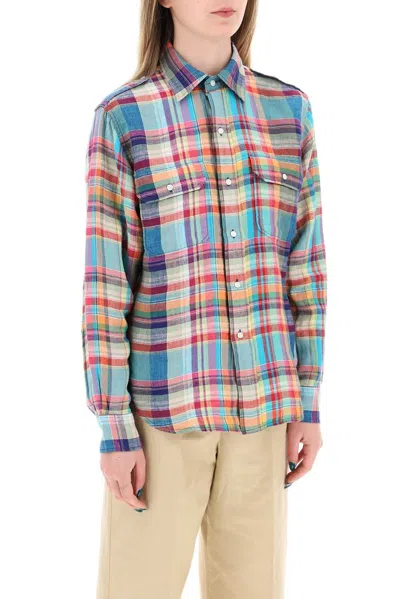 Polo Ralph Lauren Checked Buttoned Shirt In Multi