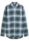 Polo Ralph Lauren Checked Cotton Shirt In Blue