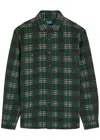 Polo Ralph Lauren Checked Flannel Shirt In Green