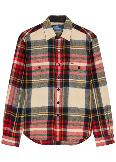Polo Ralph Lauren Checked Flannel Shirt In Multi