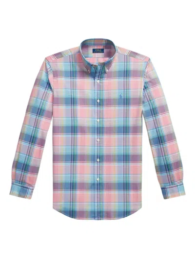 POLO RALPH LAUREN CHECKED LONG-SLEEVE SHIRT