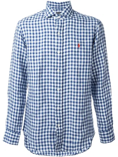 Polo Ralph Lauren Checked Shirt In Blue