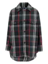 Polo Ralph Lauren Wool Blend Shirt With Check Pattern In Multi