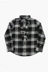 Polo Ralph Lauren Checked Shirt With Ruffled In Black