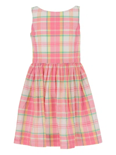 POLO RALPH LAUREN CHECKERED DRESS