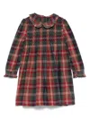 Polo Ralph Lauren Checkered Dress In Red