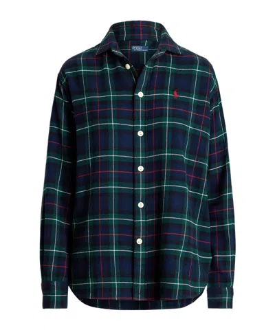 POLO RALPH LAUREN POLO RALPH LAUREN CHECKED LONG-SLEEVED SHIRT